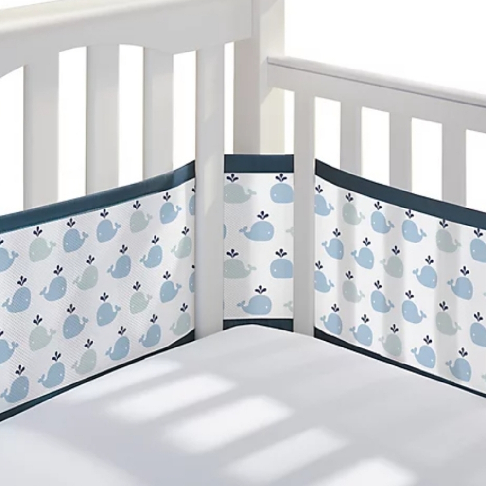 BreathableBaby® - Breathable Mesh Crib Liner - Picture 4 of 5